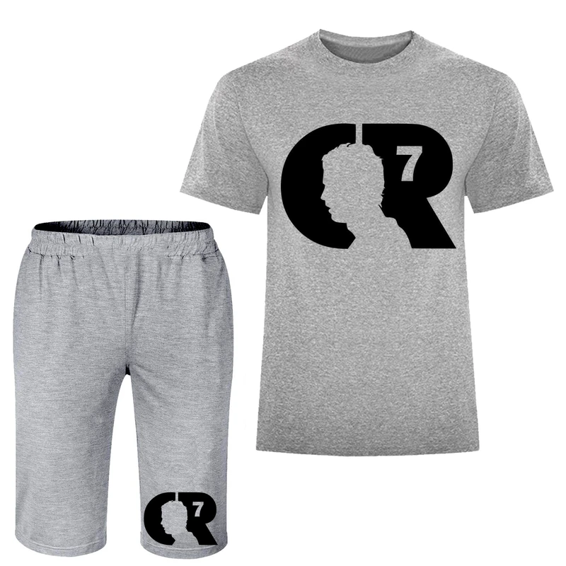 ست تی شرت و شلوارک مردانه مدل رونالدو کد A236