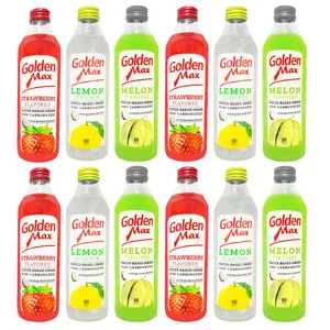 آبمیوه میکس با تکه های نارگیل گلدن مکس - 315 میلی لیتر مجموعه 12 عددی