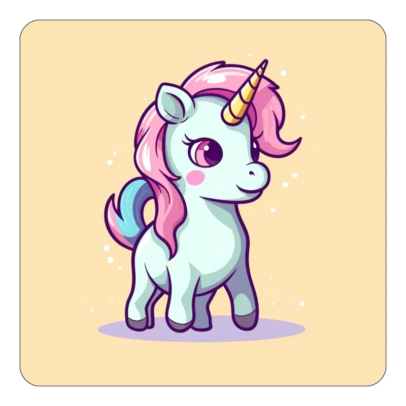 مگنت کاکتی طرح اسب تک شاخ و یونیکورن مدل mp29851