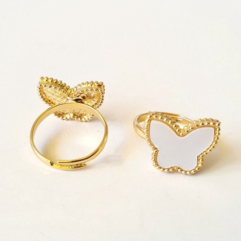 انگشتر دخترانه مدل پروانه G40 انگشتر دخترانه مدل پروانه G40