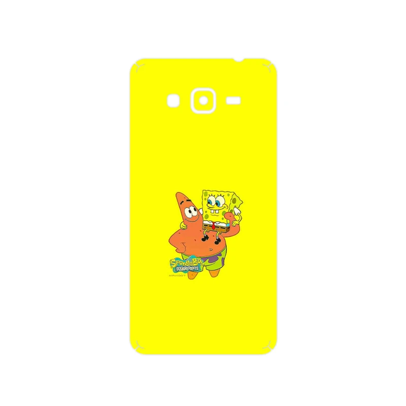برچسب پوششی ماهوت مدل SpongeBob SquarePants مناسب برای گوشی موبایل سامسونگ Galaxy Grand Prime