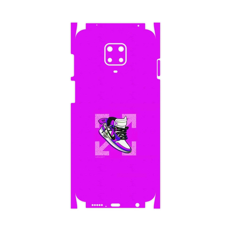 برچسب پوششی ماهوت مدل Nike Air Sneaker Digital Art-FullSkin مناسب برای گوشی موبایل شیائومی Redmi Note 9 Pro