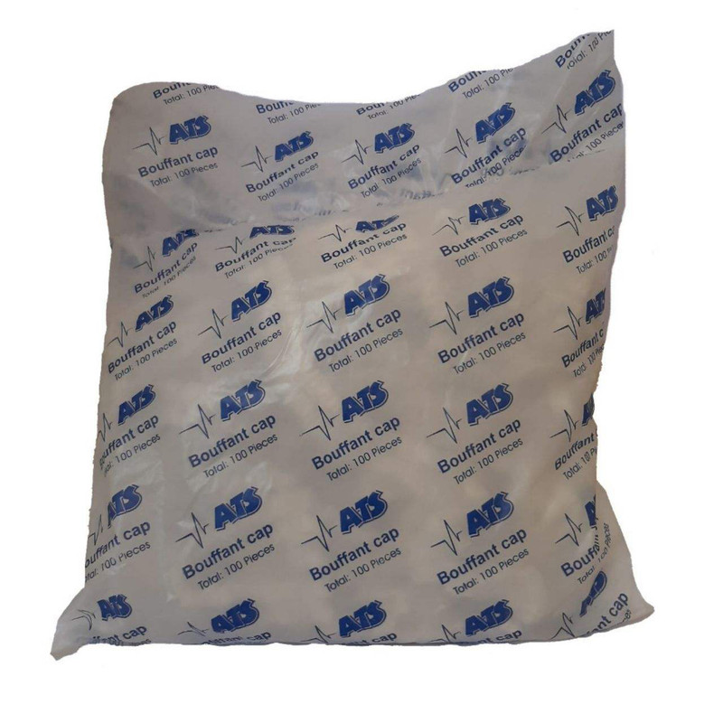 کلاه بهداشتی یکبار مصرف مدل BOUFFANT بسته 50 عددی