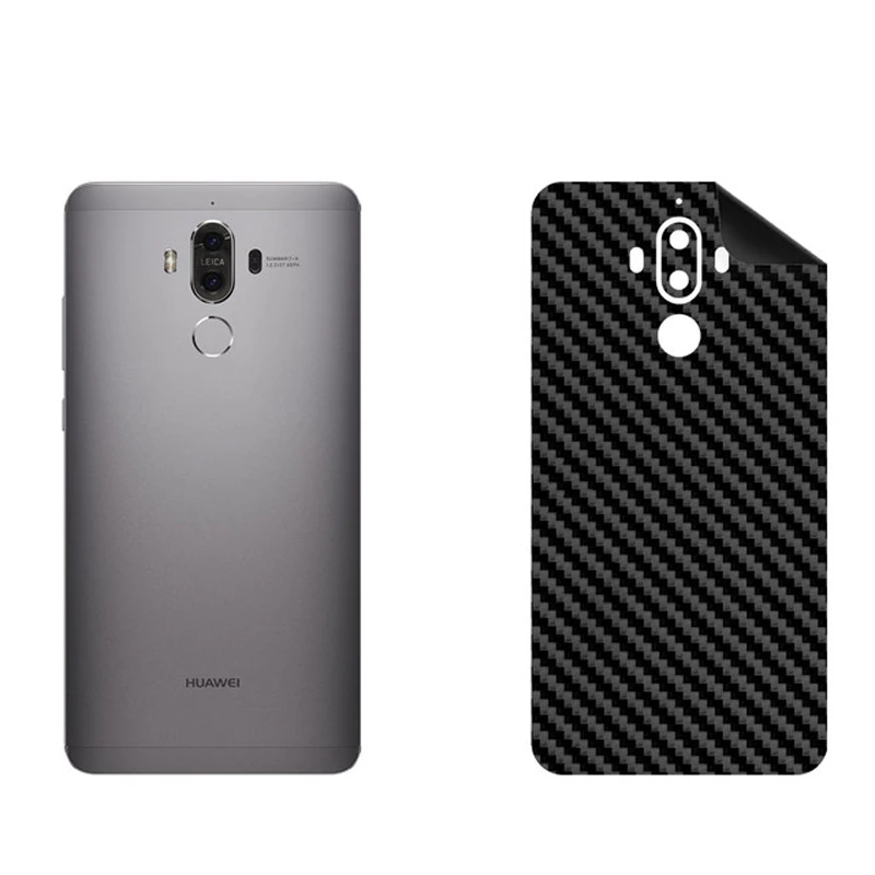 برچسب پوششی بستور مدل BT-Fiber طرح فیبر کربن مناسب برای گوشی موبایل هوآوی Mate 9