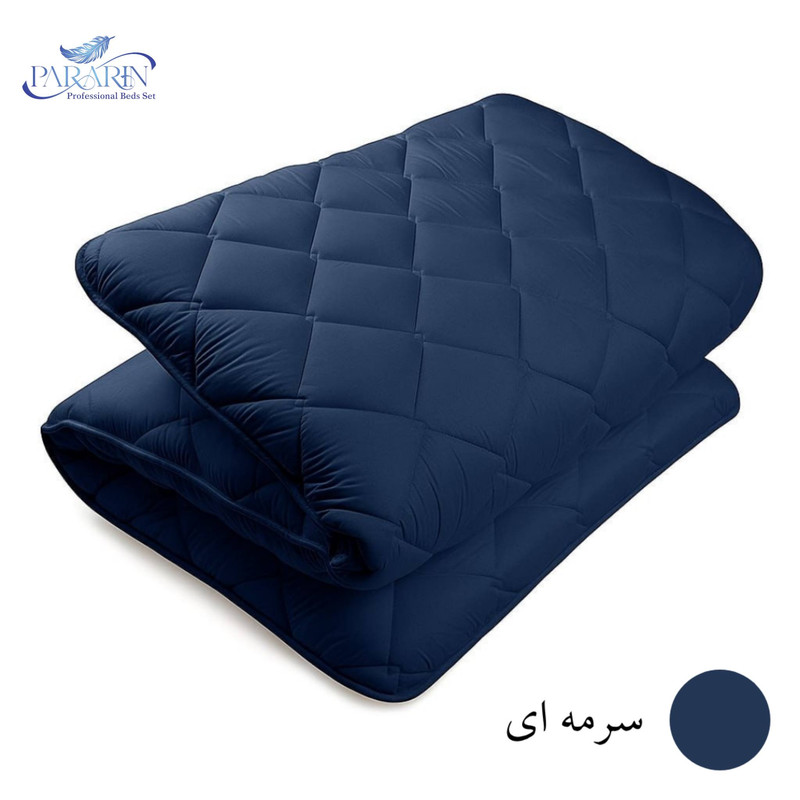 تشک مهمان پرارین مدل ساده دولایه 1 نفره سایز 95*195 سانتی متر