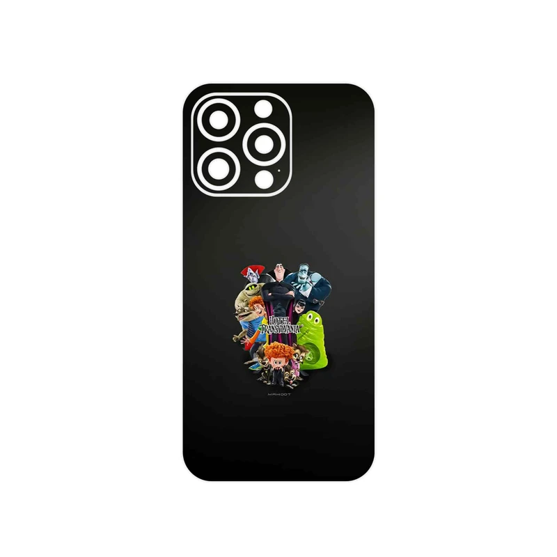 برچسب پوششی ماهوت مدل Hotel Transylvania مناسب برای گوشی موبایل اپل iphone 13 Pro