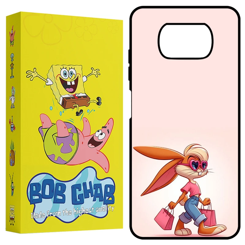 کاور باب قاب طرح خرگوش مدل BCPX3 مناسب برای گوشی موبایل شیائومی Poco X3 / X3 NFC / X3 Pro