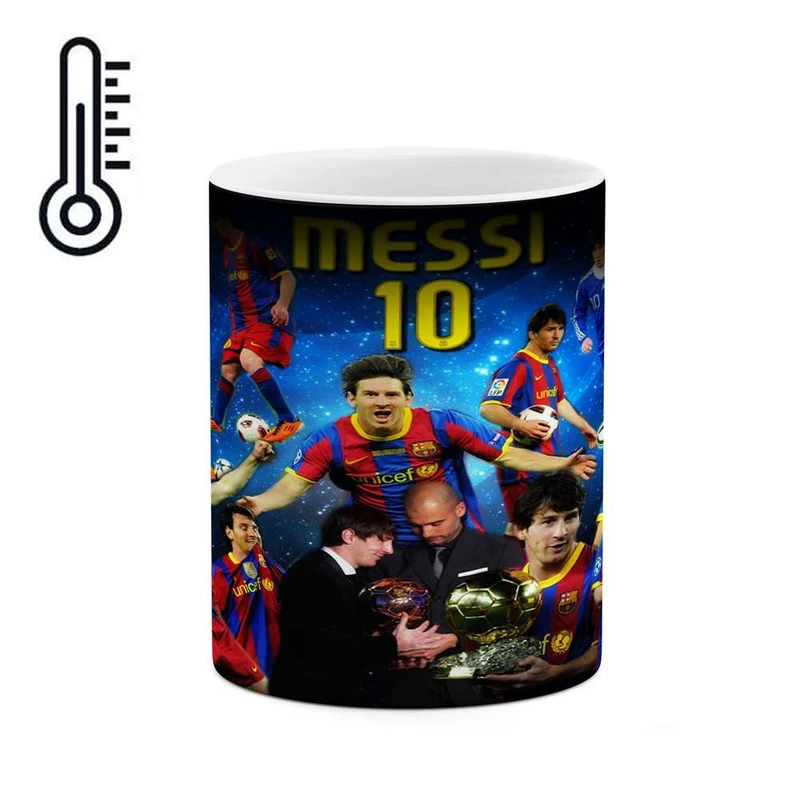 ماگ حرارتی کاکتی مدل لیونل مسی کد  mgh12369