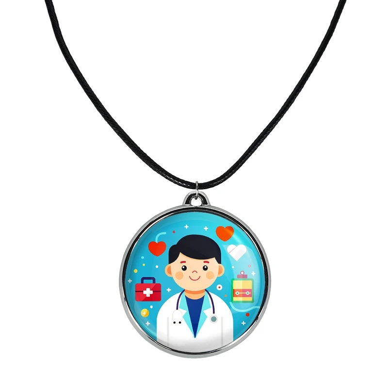 گردنبند خندالو مدل پزشک و پرستار کودکانه کد 3651836507