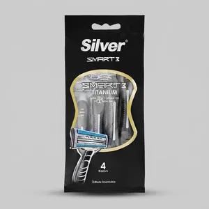 Silver Smart3 Blade Pack of 4