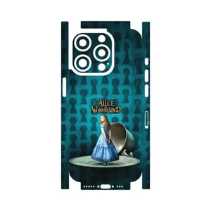 MAHOOT Alice in Wonderland-FullSkin Cover Sticker for Apple iPhone 15 Pro