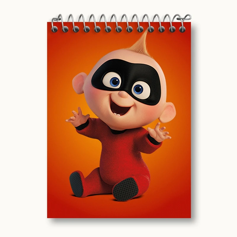 دفتر یادداشت 50 برگ خندالو مدل شگفت انگیزان The Incredibles کد 1843