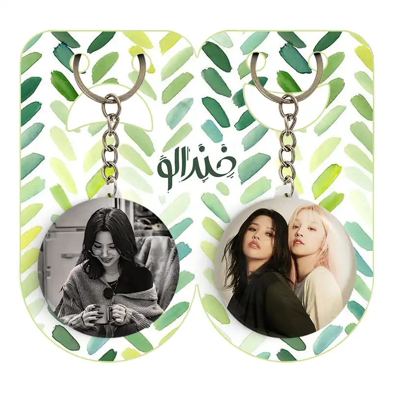 جاکلیدی خندالو مدل سویون گروه جی آیدل GIdle کد 1956719572 مجموعه 2 عددی