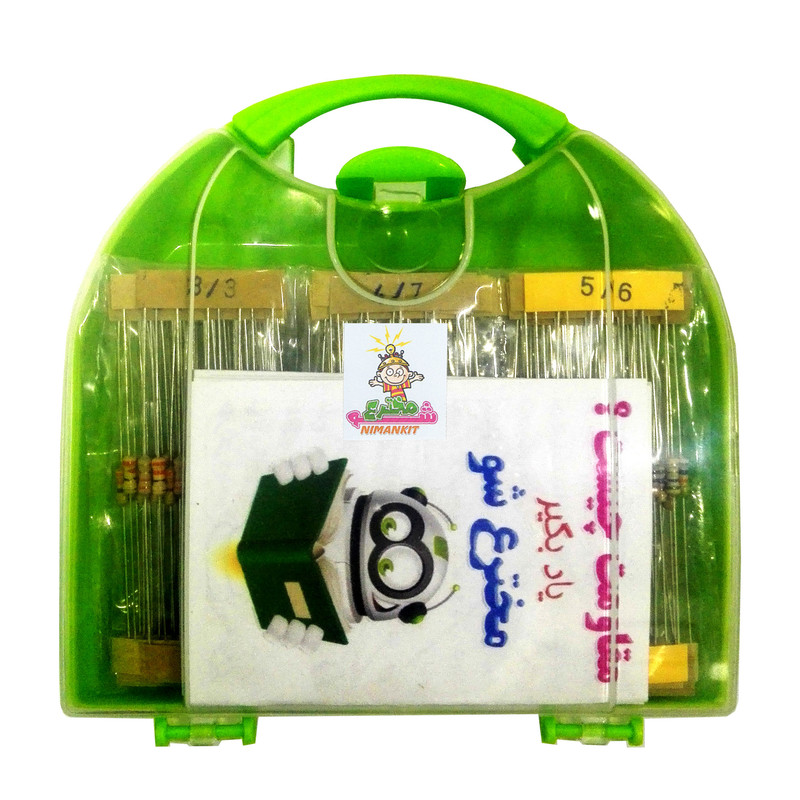 رنج کامل مقاومت الکتریکی مدل nimankit بسته 390 عددی