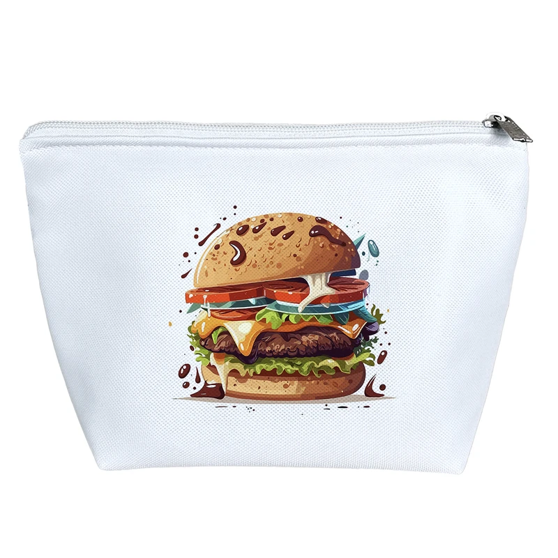 کیف لوازم آرایش دخترانه خندالو مدل همبرگر کد H1611