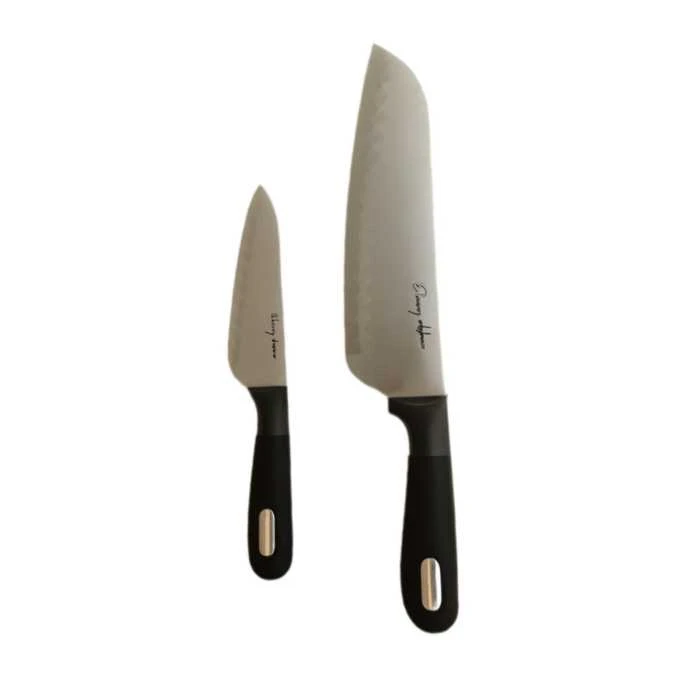 چاقو آشپزخانه دنی هوم مدل Santoko کد -48-DH3647 مجموعه 2 عددی