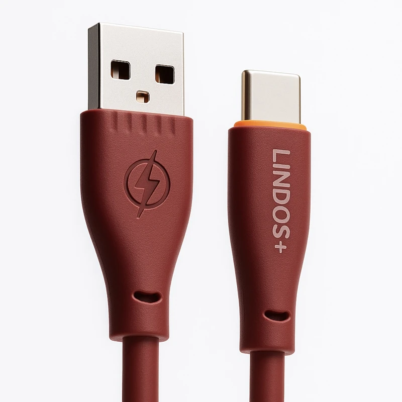 کابل تبدیل USB به USB-C لیندوس مدل GALAXY A14 طول 1 متر