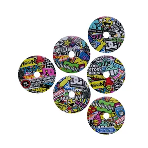 برچسب درب باک بنزین خودرو کد 10799 مناسب برای پژو 207 مجموعه 6 عددی