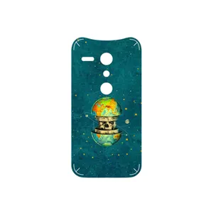 MAHOOT Collage of Earth Face Cover Sticker for Motorola Moto G