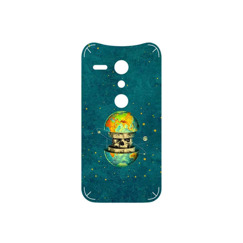 برچسب پوششی ماهوت مدل Collage of Earth Face مناسب برای گوشی موبایل موتورولا Moto G