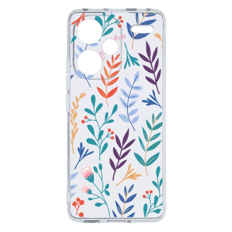 کاور طرح Tiny Leavesمناسب برای گوشی موبایل شیائومی Redmi Note 13 Pro Plus
