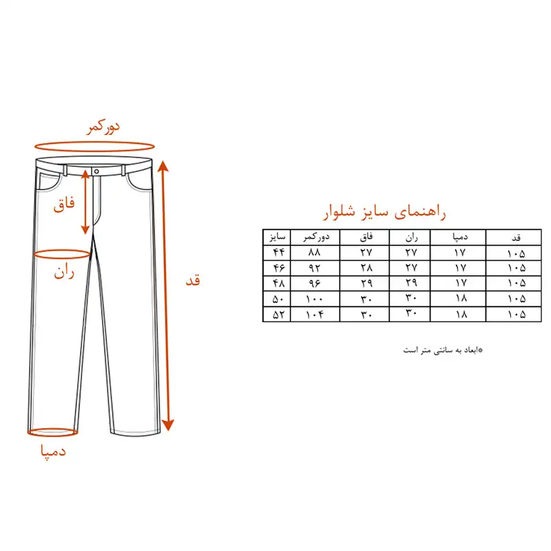 شلوار جین مردانه مدل TRO-JEE-MA6