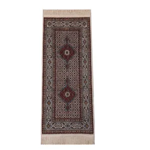 فرش دستباف کناره طول 2 متر طرح ماهی ترنج کد 1200