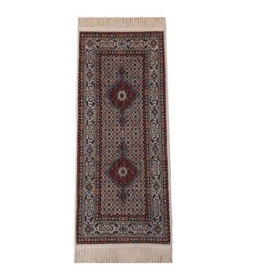 فرش دستباف کناره طول 2 متر طرح ماهی ترنج کد 1200