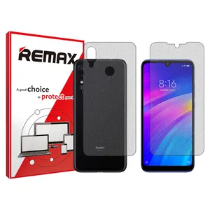 Remax HyMTT model matte screen protector suitable for Xiaomi Redmi Note 7 mobile phone along with the back protector