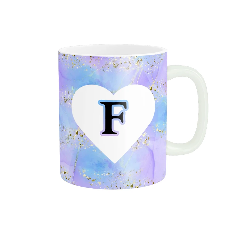 ماگ پاد آفرین مدل اسم شخصی فانتزی طرح اول اسم حرف F کد p11451