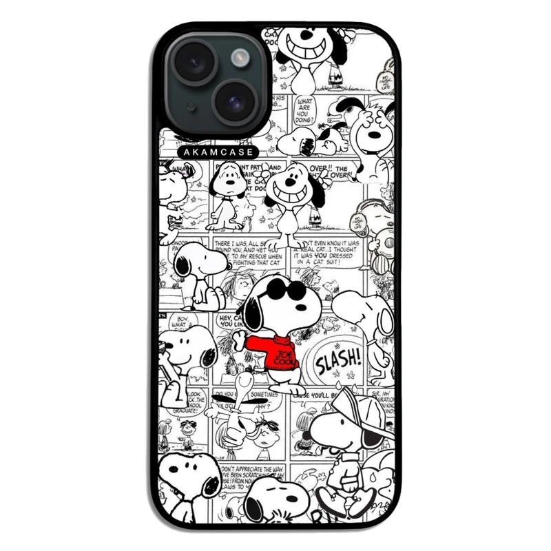 کاور آکام مدل AMC-WA15PLUS-SNOOPY-26 مناسب برای گوشی موبایل اپل iPhone 15 Plus