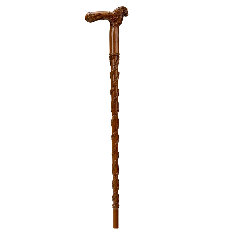 عصا مدل چوبی طرح شیر کد AR03