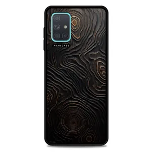 AKAM AMC-WSGA71-WOOD-10 Cover For Samsung Galaxy A71