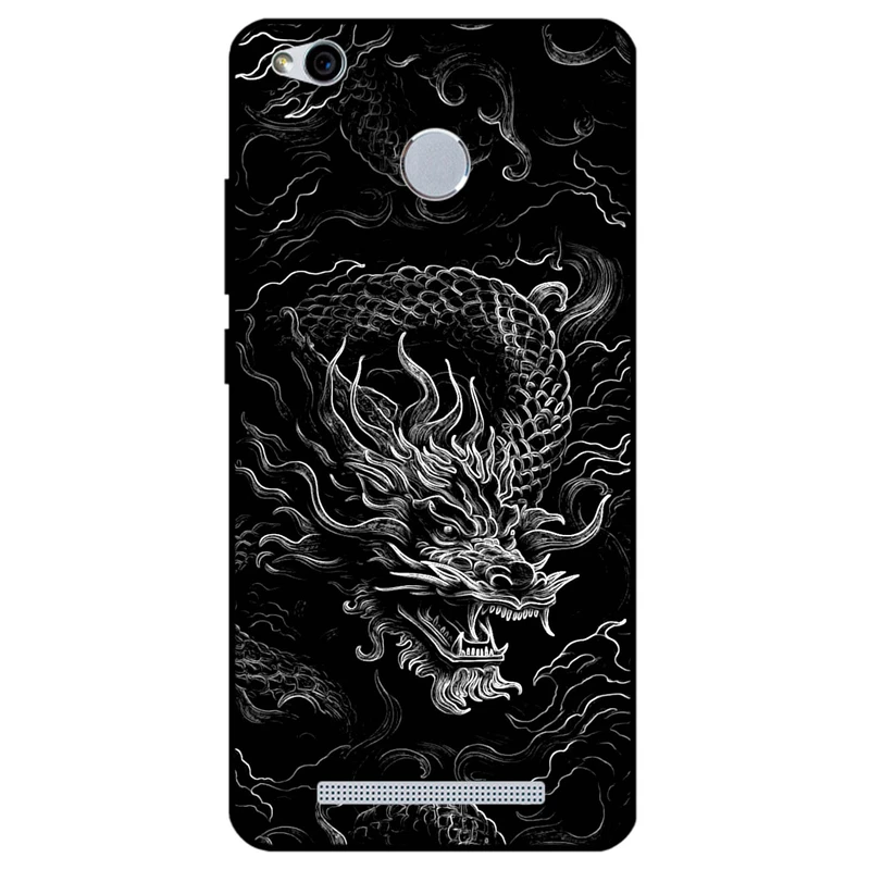 کاور مگافون طرح اژدها مدل 1897 مناسب برای گوشی موبایل شیائومی Redmi 3 / 3S / 3 Pro 