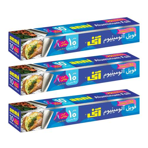 فویل آنی مدل ۴۲۸ رول ۱۰ متری مجموعه ۳ عددی
