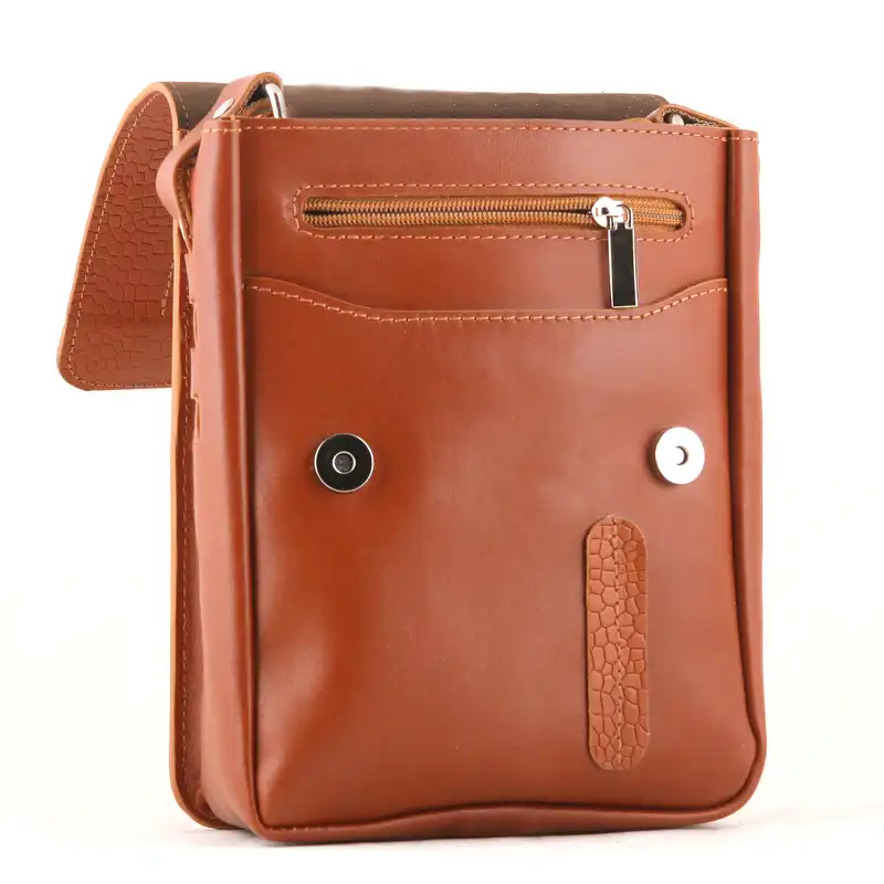 کیف رودوشی چرم یلسان مدل ماهان کد PRM-010-asl