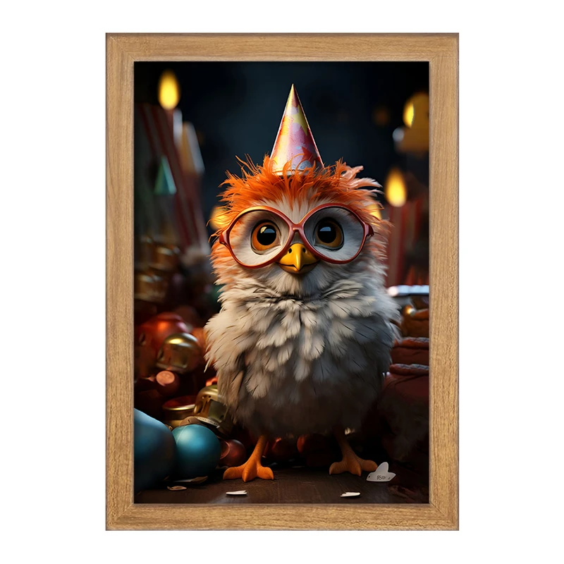 تابلو خندالو مدل جوجه بامزه کد F6627