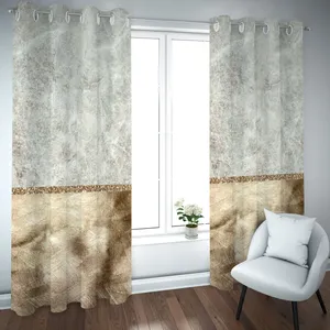 پرده مدل چاپی هازان سایز 300×150 سانتی متر 
