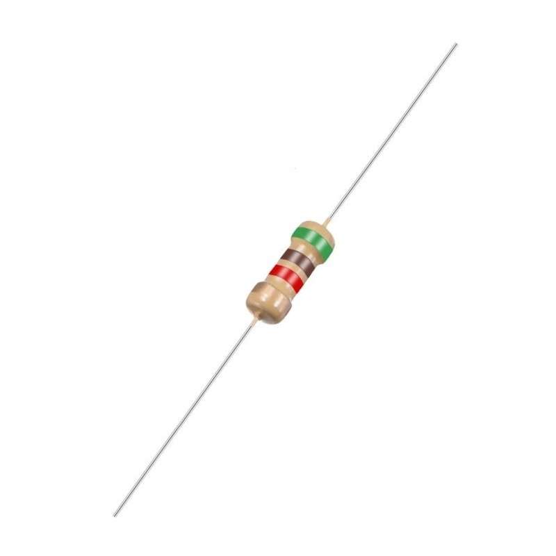مقاومت 5.1 کیلو اهم 1/4 وات کد 615 بسته 200 عددی