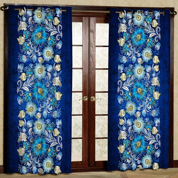 پرده مدل مخمل پانچی کد 7370 سایز 280x140 سانتی متر