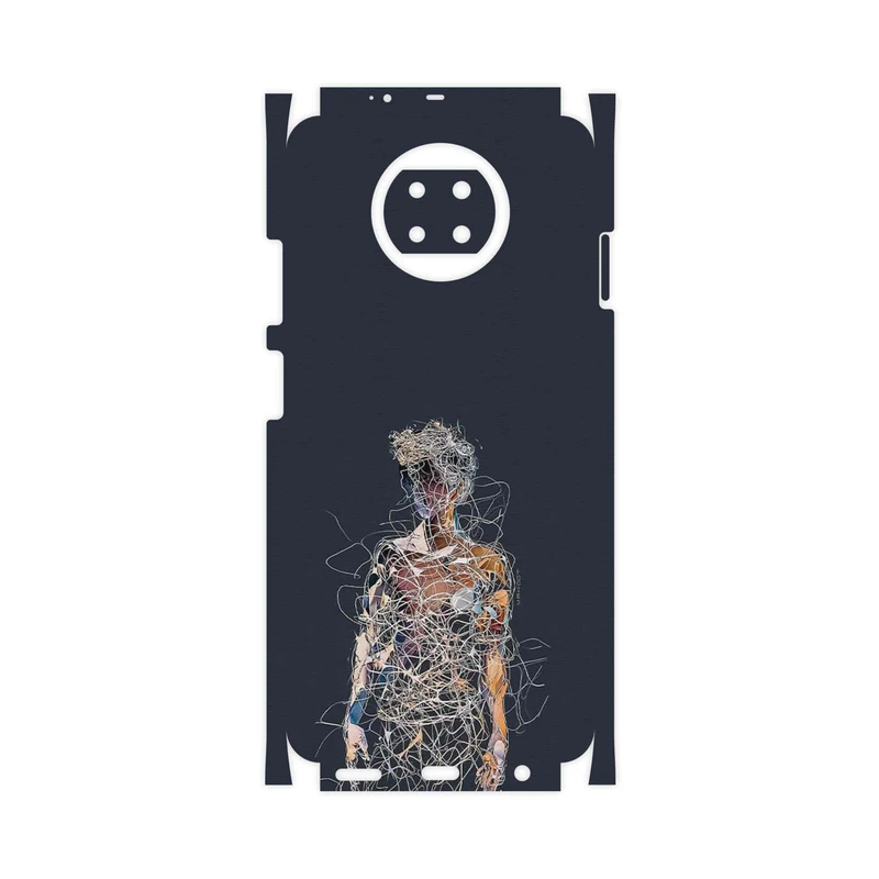 برچسب پوششی ماهوت مدل Strings Digital Art 1-FullSkin مناسب برای گوشی موبایل شیائومی Redmi Note 9T