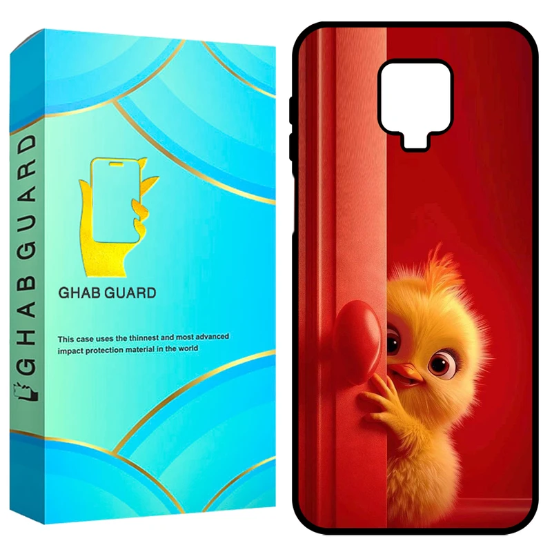 کاور قاب گارد طرح جوجه مدل GCHPN9S مناسب برای گوشی موبایل شیائومی Redmi Note 9S / Redmi Note 9 Pro / Redmi Note 9 Pro Max