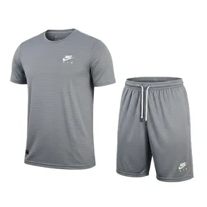 ست تی‌شرت و شلوارک ورزشی مردانه مدل st009