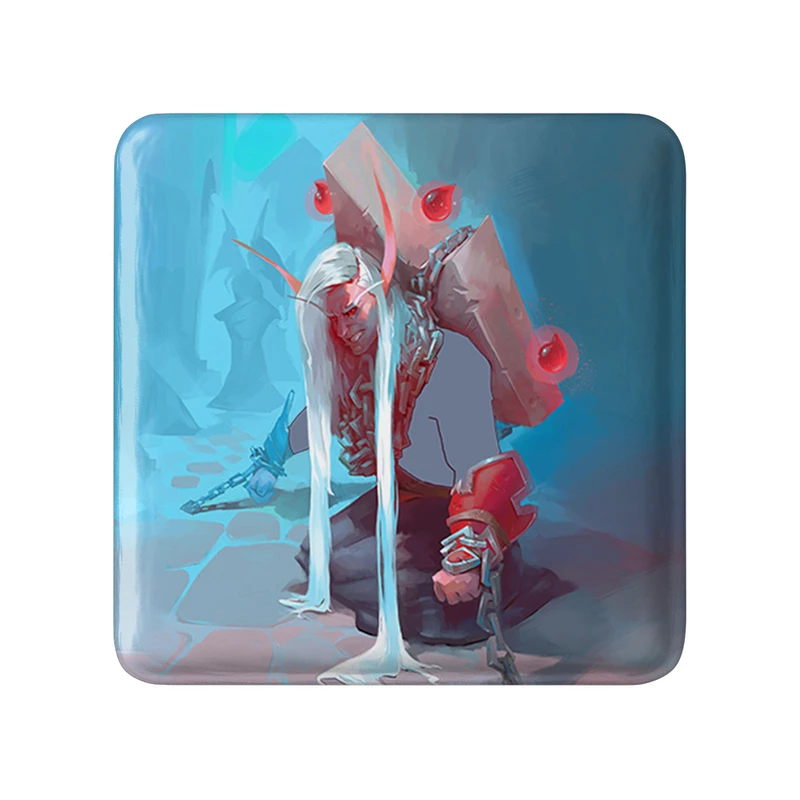 مگنت خندالو طرح بازی دنیای وارکرفت (World of Warcraft) مدل مربعی کد 31862