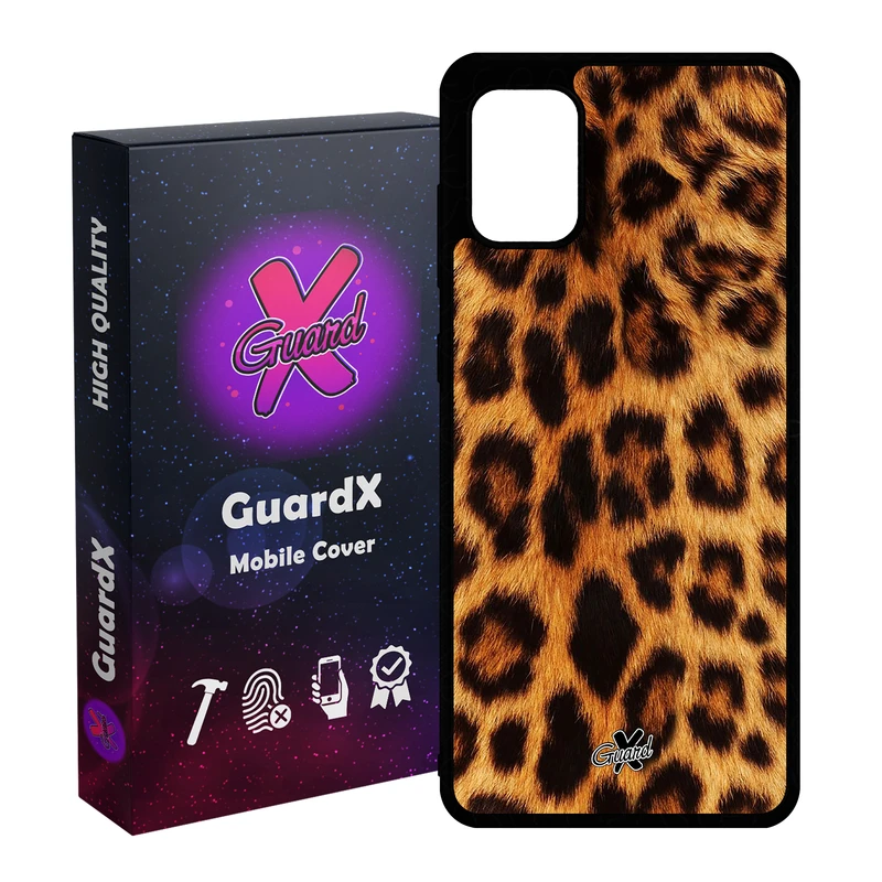 کاور گارد ایکس طرح Leopard مدل Glass10095 مناسب برای گوشی موبایل سامسونگ Galaxy A31