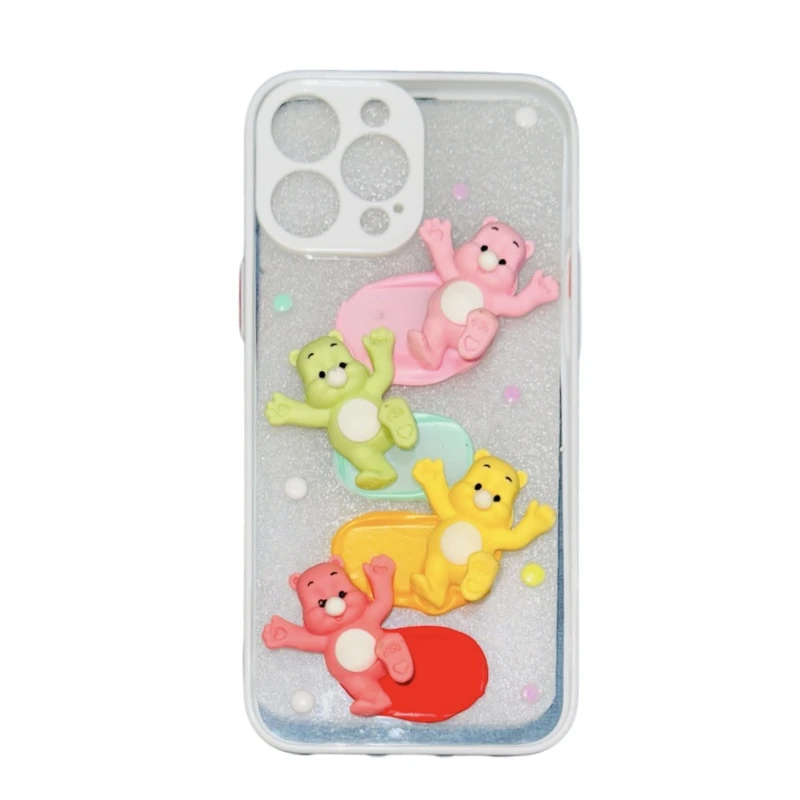 کاور طرح عروسکی خرس کد 777 مناسب برای گوشی موبایل اپل iphone 11