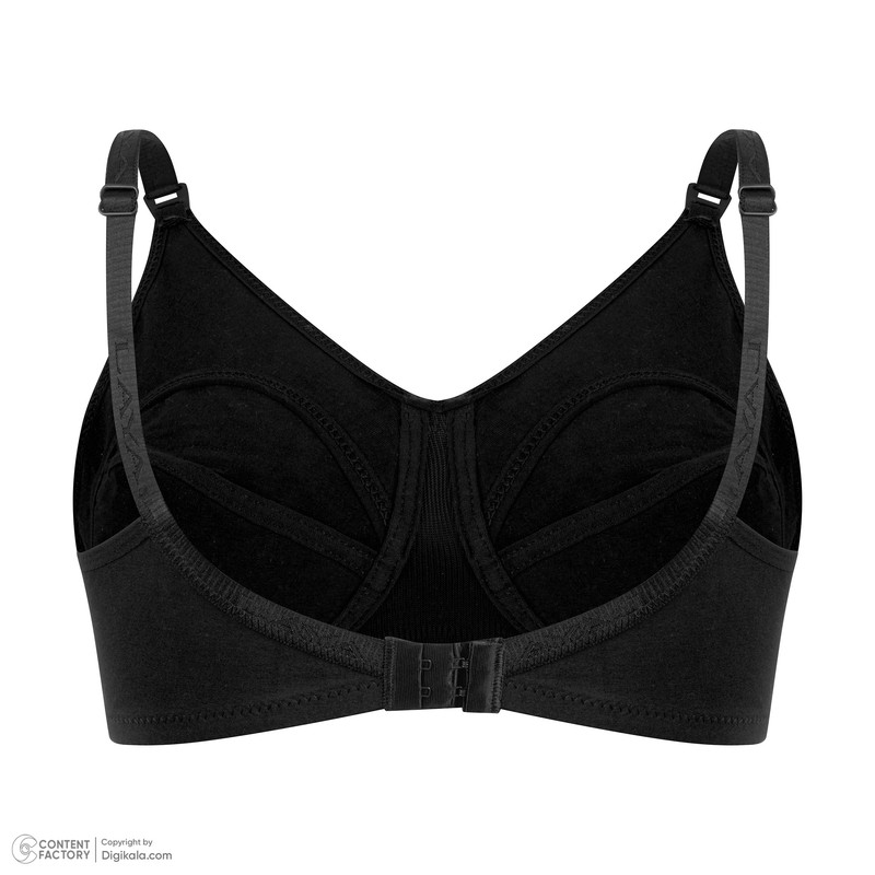 سوتین شیردهی لعیا مدل پنبه لاکرا رنگ مشکی