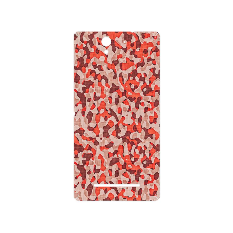 برچسب پوششی ماهوت مدل Red Infantry Army مناسب برای گوشی موبایل سونی Xperia C3 Dual