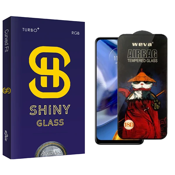 محافظ صفحه نمایش آتوچبو مدل Shiny Airbag مناسب برای گوشی موبایل موتورولا E32s