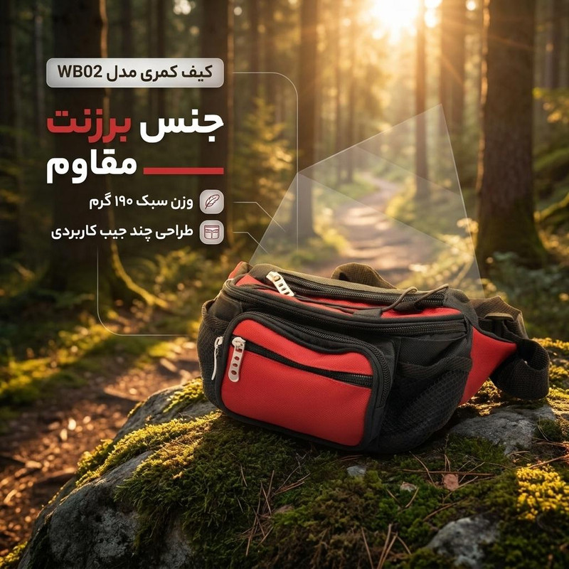 کیف کمری مدل WB02